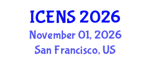 International Conference on Engineering and Natural Sciences (ICENS) November 01, 2026 - San Francisco, United States