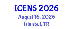 International Conference on Engineering and Natural Sciences (ICENS) August 16, 2026 - Istanbul, Turkey