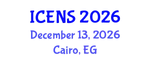 International Conference on Engineering and Natural Sciences (ICENS) December 13, 2026 - Cairo, Egypt