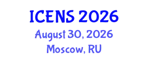 International Conference on Engineering and Natural Sciences (ICENS) August 30, 2026 - Moscow, Russia