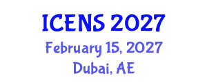 International Conference on Engineering and Natural Sciences (ICENS) February 15, 2027 - Dubai, United Arab Emirates