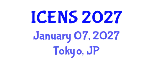 International Conference on Engineering and Natural Sciences (ICENS) January 07, 2027 - Tokyo, Japan