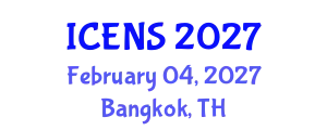International Conference on Engineering and Natural Sciences (ICENS) February 04, 2027 - Bangkok, Thailand
