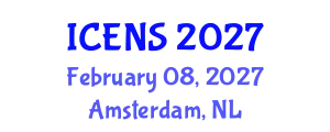 International Conference on Engineering and Natural Sciences (ICENS) February 08, 2027 - Amsterdam, Netherlands