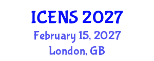 International Conference on Engineering and Natural Sciences (ICENS) February 15, 2027 - London, United Kingdom