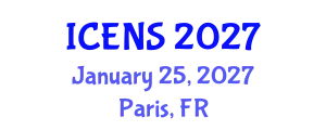 International Conference on Engineering and Natural Sciences (ICENS) January 25, 2027 - Paris, France