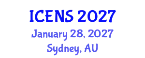 International Conference on Engineering and Natural Sciences (ICENS) January 28, 2027 - Sydney, Australia