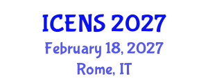 International Conference on Engineering and Natural Sciences (ICENS) February 18, 2027 - Rome, Italy