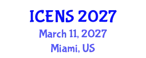 International Conference on Engineering and Natural Sciences (ICENS) March 11, 2027 - Miami, United States