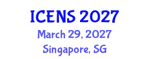 International Conference on Engineering and Natural Sciences (ICENS) March 29, 2027 - Singapore, Singapore