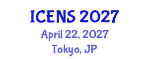 International Conference on Engineering and Natural Sciences (ICENS) April 22, 2027 - Tokyo, Japan
