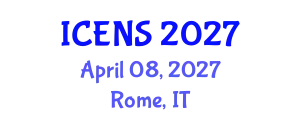 International Conference on Engineering and Natural Sciences (ICENS) April 08, 2027 - Rome, Italy