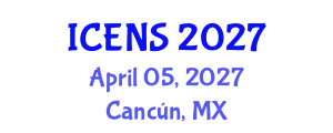 International Conference on Engineering and Natural Sciences (ICENS) April 05, 2027 - Cancún, Mexico