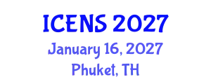 International Conference on Engineering and Natural Sciences (ICENS) January 16, 2027 - Phuket, Thailand
