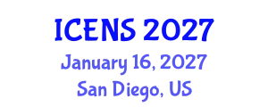 International Conference on Engineering and Natural Sciences (ICENS) January 16, 2027 - San Diego, United States