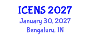 International Conference on Engineering and Natural Sciences (ICENS) January 30, 2027 - Bengaluru, India