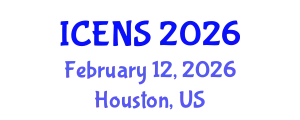 International Conference on Engineering and Natural Sciences (ICENS) February 12, 2026 - Houston, United States