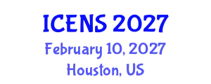 International Conference on Engineering and Natural Sciences (ICENS) February 10, 2027 - Houston, United States