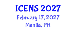 International Conference on Engineering and Natural Sciences (ICENS) February 17, 2027 - Manila, Philippines