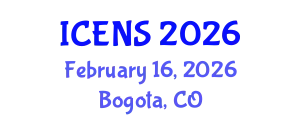 International Conference on Engineering and Natural Sciences (ICENS) February 16, 2026 - Bogota, Colombia