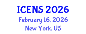 International Conference on Engineering and Natural Sciences (ICENS) February 16, 2026 - New York, United States