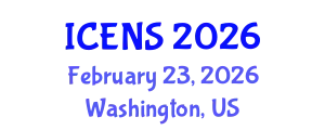 International Conference on Engineering and Natural Sciences (ICENS) February 23, 2026 - Washington, United States
