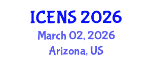 International Conference on Engineering and Natural Sciences (ICENS) March 02, 2026 - Arizona, United States