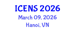 International Conference on Engineering and Natural Sciences (ICENS) March 09, 2026 - Hanoi, Vietnam