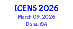 International Conference on Engineering and Natural Sciences (ICENS) March 09, 2026 - Doha, Qatar
