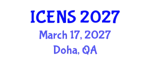 International Conference on Engineering and Natural Sciences (ICENS) March 17, 2027 - Doha, Qatar