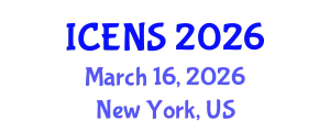 International Conference on Engineering and Natural Sciences (ICENS) March 16, 2026 - New York, United States