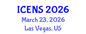 International Conference on Engineering and Natural Sciences (ICENS) March 23, 2026 - Las Vegas, United States