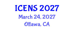 International Conference on Engineering and Natural Sciences (ICENS) March 24, 2027 - Ottawa, Canada