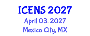 International Conference on Engineering and Natural Sciences (ICENS) April 03, 2027 - Mexico City, Mexico