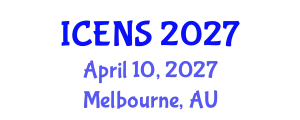 International Conference on Engineering and Natural Sciences (ICENS) April 10, 2027 - Melbourne, Australia