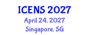 International Conference on Engineering and Natural Sciences (ICENS) April 24, 2027 - Singapore, Singapore
