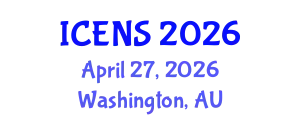 International Conference on Engineering and Natural Sciences (ICENS) April 27, 2026 - Washington, Australia