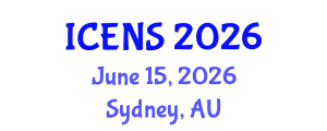 International Conference on Engineering and Natural Sciences (ICENS) June 15, 2026 - Sydney, Australia