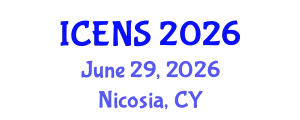 International Conference on Engineering and Natural Sciences (ICENS) June 29, 2026 - Nicosia, Cyprus