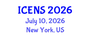International Conference on Engineering and Natural Sciences (ICENS) July 10, 2026 - New York, United States