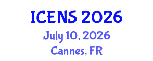 International Conference on Engineering and Natural Sciences (ICENS) July 10, 2026 - Cannes, France