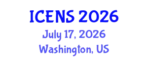 International Conference on Engineering and Natural Sciences (ICENS) July 17, 2026 - Washington, United States