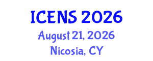 International Conference on Engineering and Natural Sciences (ICENS) August 21, 2026 - Nicosia, Cyprus