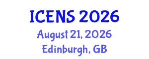 International Conference on Engineering and Natural Sciences (ICENS) August 21, 2026 - Edinburgh, United Kingdom