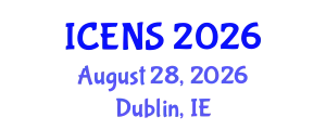 International Conference on Engineering and Natural Sciences (ICENS) August 28, 2026 - Dublin, Ireland