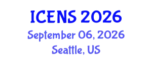 International Conference on Engineering and Natural Sciences (ICENS) September 06, 2026 - Seattle, United States