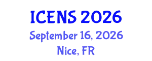 International Conference on Engineering and Natural Sciences (ICENS) September 16, 2026 - Nice, France