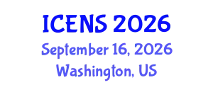 International Conference on Engineering and Natural Sciences (ICENS) September 16, 2026 - Washington, United States