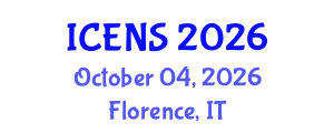 International Conference on Engineering and Natural Sciences (ICENS) October 04, 2026 - Florence, Italy