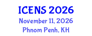 International Conference on Engineering and Natural Sciences (ICENS) November 11, 2026 - Phnom Penh, Cambodia